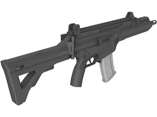 FX-05 Fusil Xiuhcoatl 3D Model