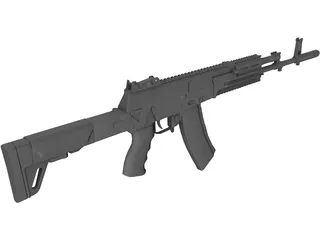 AK-12 3D Model