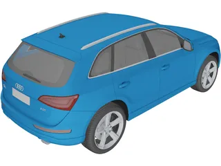 Audi Q5 (2013) 3D Model