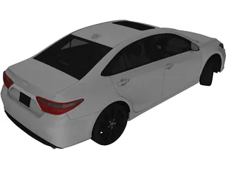 Toyota Camry (2015) 3D Model