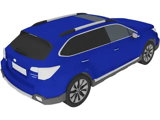 Subaru Outback 3D Model