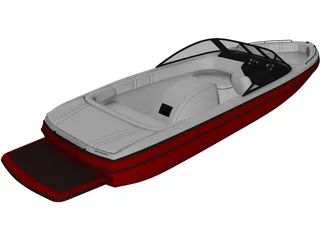 Speed Boat 3D Model