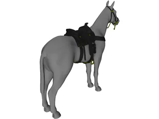 Horse 3D Model