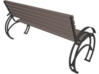 Bench 3D Model