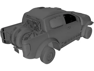 Ford Ranger Rally 3D Model