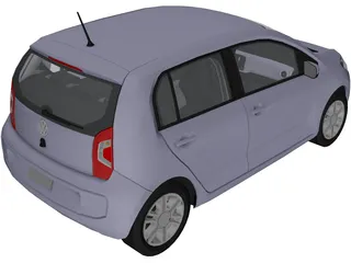 Volkswagen UP (2016) 3D Model