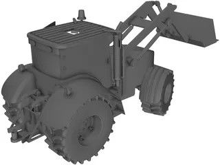 Excavator 3D Model