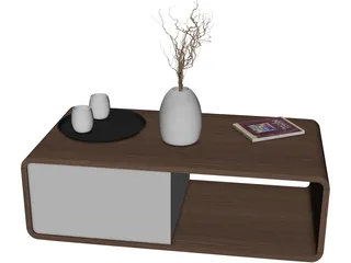 Modern Coffee Table 3D Model