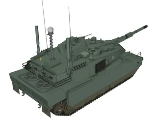 Altay Tank 3D Model