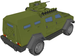 COBRA II - URAL 3D Model