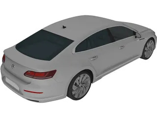 Volkswagen Arteon (2018) 3D Model