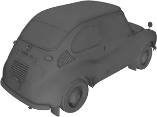 Subaru 360 (1958) 3D Model