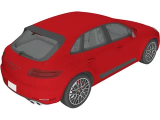 Porsche Macan GTS (2017) 3D Model
