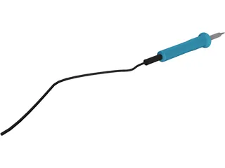 Soldering Iron 3D Model