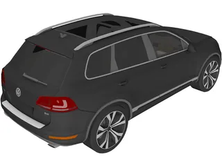 Volkswagen Touareg TDI (2017) 3D Model