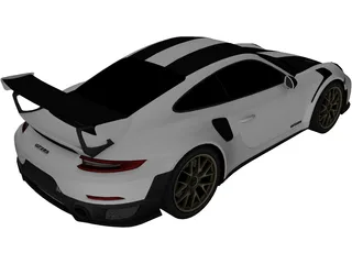 Porsche 911 GT2 RS (2018) 3D Model