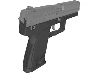 Heckler & Koch USP 3D Model