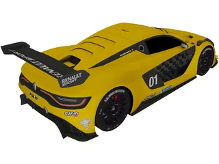 Renault R.S. 01 (2014) 3D Model