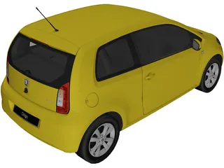 Skoda CityGO (2013) 3D Model