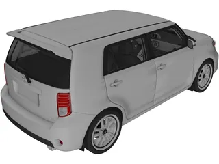 Scion xB (2014) 3D Model