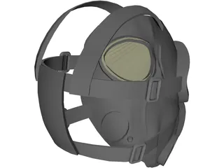 Gas Mask 3D Model