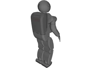 Asimo Robot 3D Model