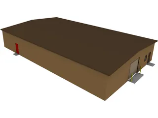 Warehouse 3D Model