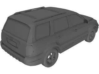 Honda Pilot (2005) 3D Model