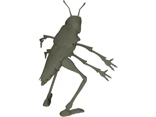 Bugs Life Hopper 3D Model