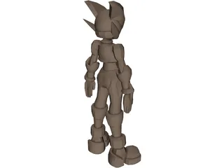 Sega Megaman 3D Model