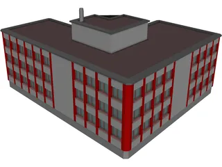 Office Building 3D Model