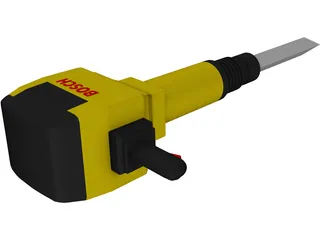 Bosch Electric JackHammer 3D Model