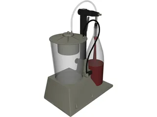 Wine Bottler 3D Model