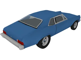 Chevrolet Nova SS (1972) 3D Model