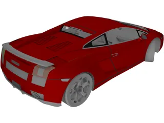 Lamborghini Gallardo 3D Model