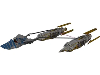 Star Wars Anipod 3D Model