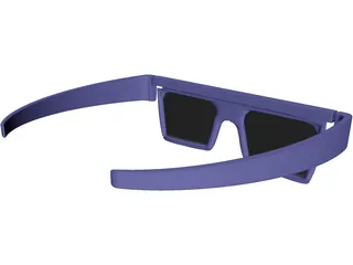 3D Glasses 3D Model