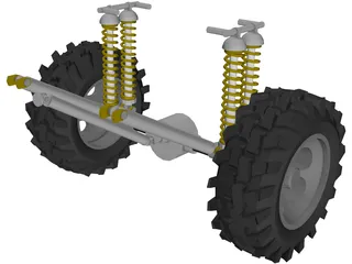 Suspension 3D Model