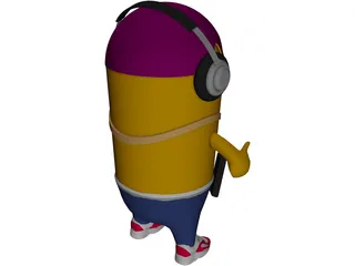 Music Monster 3D Model