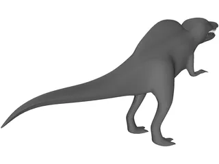 Spinosaurus Toy 3D Model