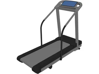 Treadmill 3D Model