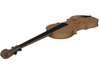 Violin 3D Model