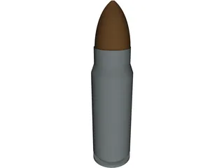 Bullet 3D Model