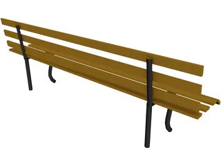 Bench 3D Model