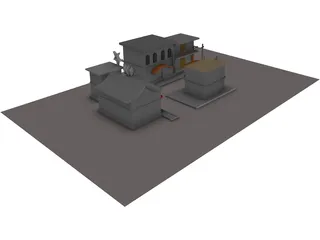 Buildings 3D Model