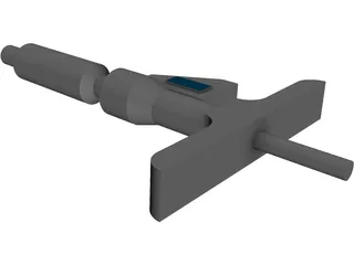 Depth Micrometer 3D Model