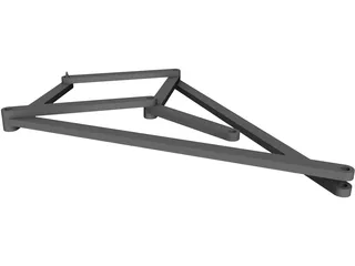 Peaucellier Linkage 3D Model