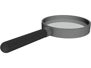 Magnifier 3D Model