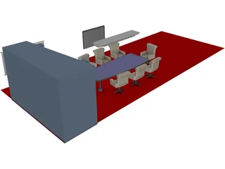 Conference Room 3D Model