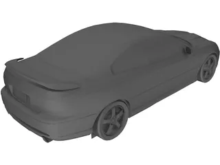 Pontiac GTO 3D Model